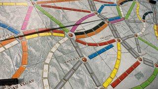 Ticket to Ride PLAYTHROUGH 1910 Expansion 2 of 3 1910