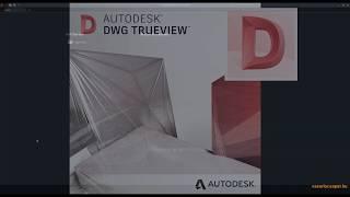 Autodesk DWG TrueView DWG Viewer Tutorial