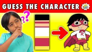 Guess The Character Challenge with Ryans World