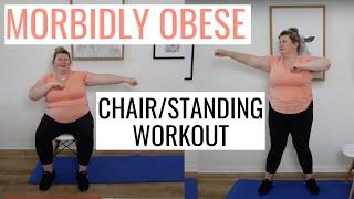 Morbidly Obese CHAIRSTANDING Workout  Mobility IssuesSeniorsRecovery No EquipmentNo Impact