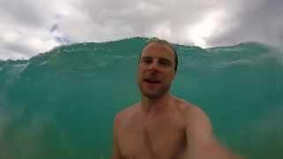 Unexpected wave at Big Beach Maui