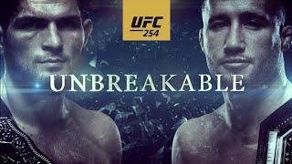 UFC 254  Khabib vs Gaethje - Unbreakable  Official Trailer