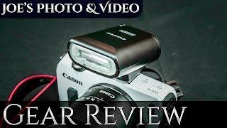 Canon 90EX Speedlite Compact Flash For EOS-M Camera - Gear Review