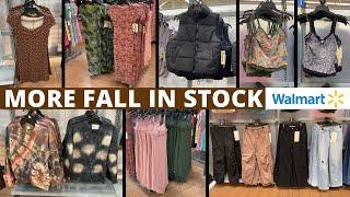 MORE FALL CLOTHES IN STOCK AT WALMART‼️WALMART WOMEN’S CLOTHES  WALMART SHOP WITH ME  FASHION