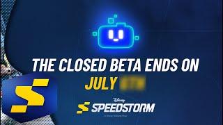 Speedstorm News Closed Beta End Date Progression News & Release Date Soon?