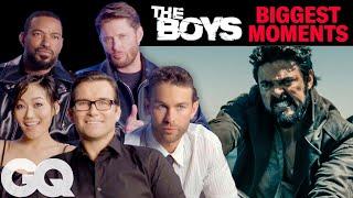 The Boys Cast Break Down the Shows Biggest Moments  GQ