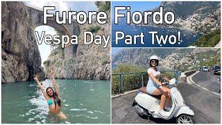 How to rent a vespa on the Amalfi Coast Part 2 & Secret Beach Revealed