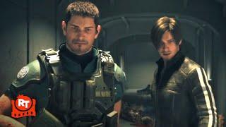 Resident Evil Vendetta 2017 - Chris & Leon vs. Zombies Scene  Movieclips