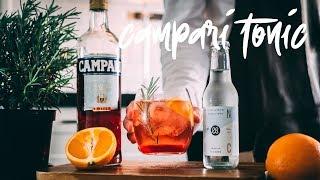 Campari Tonic  The Friday Cocktail