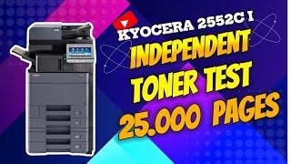 Toner test TK8345 Kyocera 2552ci 2553ci standard ISOIEC 197982017