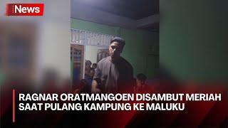 Ragnar Oratmangoen Disambut Meriah saat Pulang Kampung ke Maluku