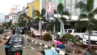 Kondisi pasca Gempa dan tsunami Palu Sulteng