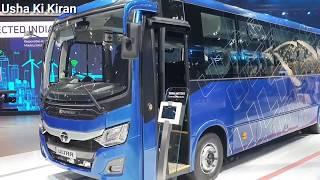 TATA ULTRA BS6 Marcopolo Luxurious AC Bus 2020 Detailed Specification Review 2020. Auto Expo 2020.