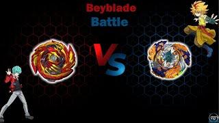 Battle Beyblade Burst Geist Fafnir  VS Master Diabolos Generate DeutschGerman