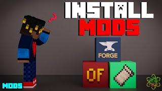 راحت ترین روش نصب مود در ماینکرافت  جاوا   minecraft install mods