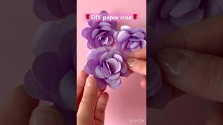 DIY paper rose