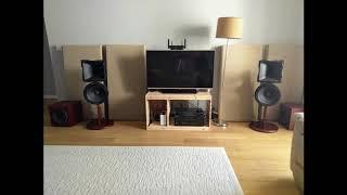 Janosik played by Open Baffle DIY Speakers with RCF and Beyma