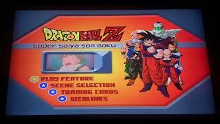 Dragon Ball Z Super Saiyan Son Goku RARE UK DVD Opening