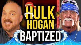 Hulk Hogans Salvation and Baptism Story Wrestling Might Be Fake But His Faith Isnt  Shawn Bolz