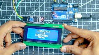 ARDUINO 20x4 LCD i2c Tutorial  How to Print Text On LCD Display
