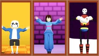 MMD 「Love Logic」 UNDERTALE 