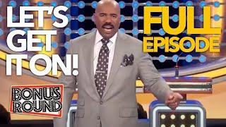 Lets Get It On FAMILY FEUD With Steve Harvey FULL EPISODE