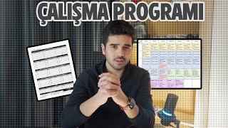 VERİMLİ ÇALIŞMA PROGRAMI NASIL YAPILIR ? Tıpçıdan