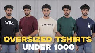 BUDGET OVERSIZED T-SHIRTS FOR MEN UNDER 1000 ONLY 