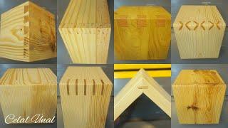 Simple wood corner joints  Woodworking joints  Ahşap birleştirme teknikleri