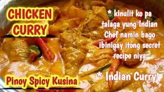 How to Cook Chicken Curry - Filipino Style  Chicken Curry with Coconut Milk - Indian Recipe