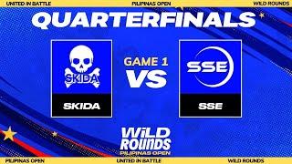 SKIDA vs. SSE - Game 1 Bo3  Qualifier - Quarterfinals  Wild Rounds Pilipinas Open 2024 