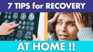 7 TIPS for Concussion Recovery AT HOME  Cognitive FX