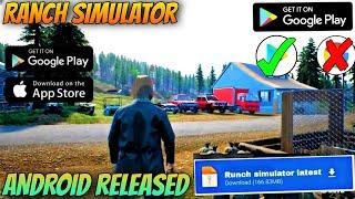  Real Ranch Simulator Released For Mobile  Ranch Simulator Mobile Download 