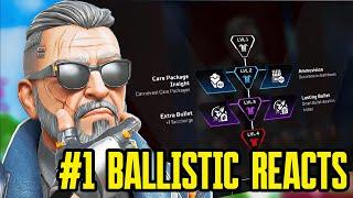 #1 BALLISTIC REACTS TO BALLISTICS PERKS Apex Legends Season 20