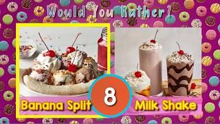 Would you Rather?  Sweets Edition  Desserts  Kids Movement Activity  PhonicsMan Fitness