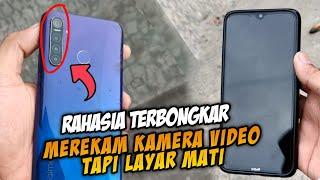 PASTI SEMUA BARU TAU Cara merekam VIDEO dalam keadaan layar MATI di HP ANDROID