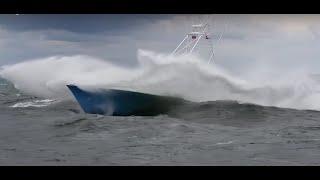 Incredible boats in rough weather