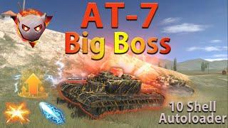 WOT Blitz AT-7 10 Shell Autoloader as a Big Boss