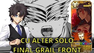 FGO NA Cu Alter Solo - Final Grail Front