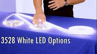 White LED Strip 3528 Options Explained by SIRS-E