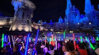 Galaxy’s Edge Lightsaber Meetup - Star Wars Nite 2023 - Disneyland