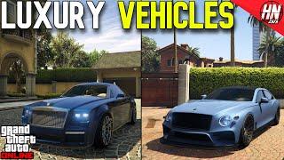 Top 10 Luxury Vehicles In GTA Online 2022