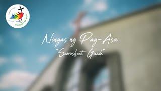 Jamie Rivera feat. 92AD - Ningas ng Pag-Asa Score Sheet Guide