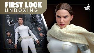 Hot Toys Padme Amidala Figure Unboxing  First Look