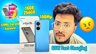 Sparx EDGE 20 Pro Honest Review   Cheapest smartphone With Curve Display  120hz Amoled