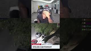 Kai Cenat Reacting To High Speed Suspect Getting Caught Pt.2 