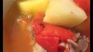 Tomato Soup with Pork Bones and Potatoes 番茄薯仔豬骨湯