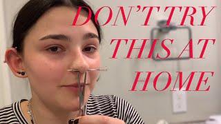 DIY SEPTUM PIERCING