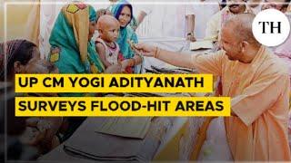 UP CM Yogi Adityanath surveys flood-hit areas  The Hindu