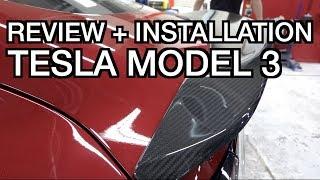 Vorsteiner Volta Rear Spoiler Installation for Tesla Model 3